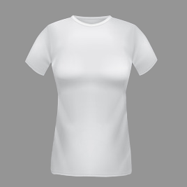 Γυναικείο T-shirt για ψηφιακή εκτύπωση