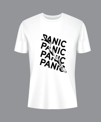 Panic - Ανδρικό T-shirt με ψηφιακή εκτύπωση