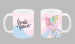 Κούπα Friends Forever – BFF Κούπα Φιλίας για Κολλητές