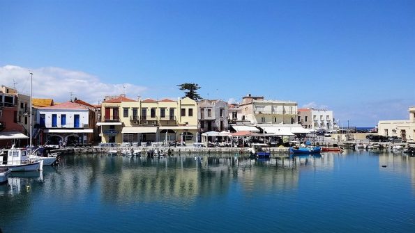 morning venecian harbour