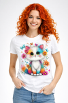 Colorful Cute Cat Design