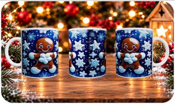 Χριστουγεννιάτικη κούπα Gingerbread